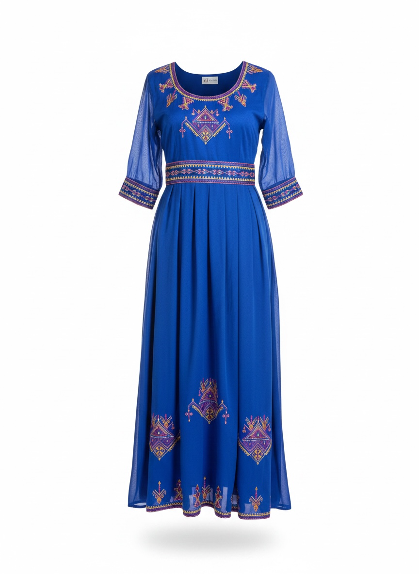 Robe broderie