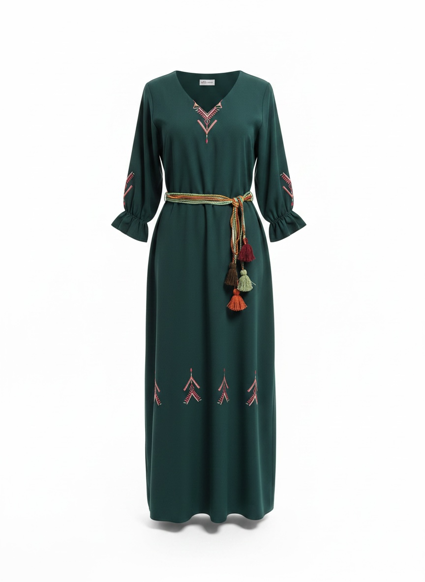 Robe simple brodé