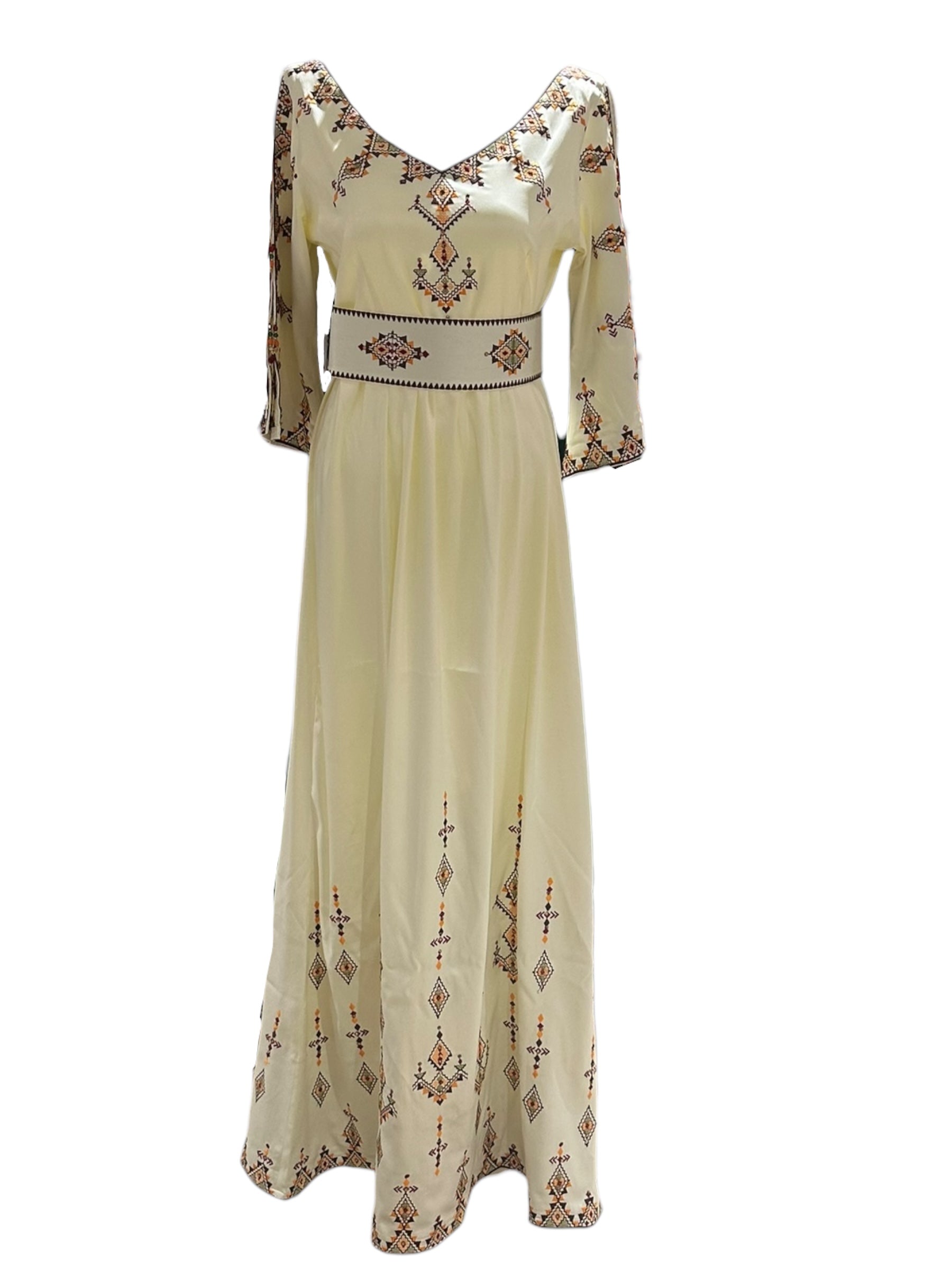 Robe mariée + avernous brodé
