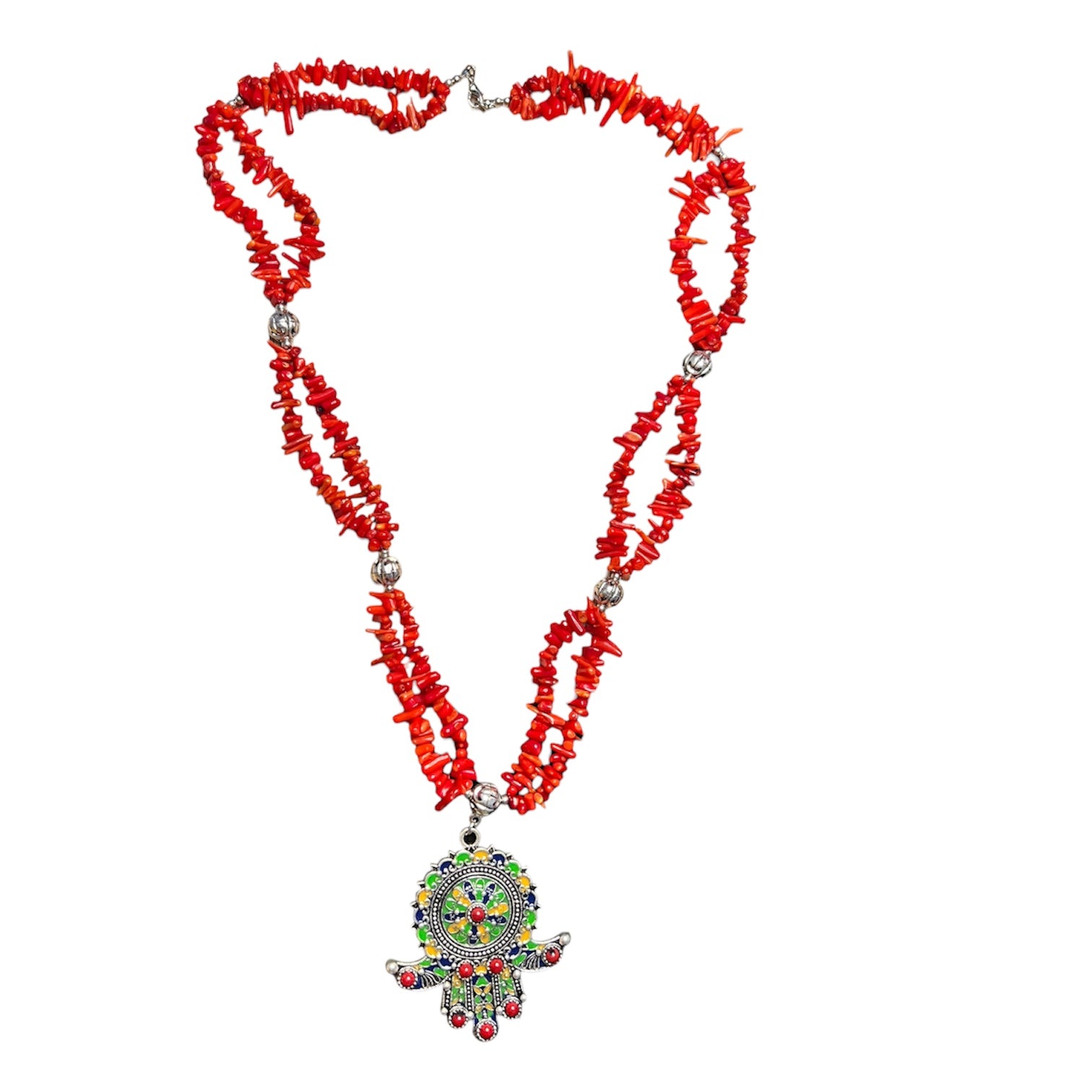 Sautoir kabyle khamsa