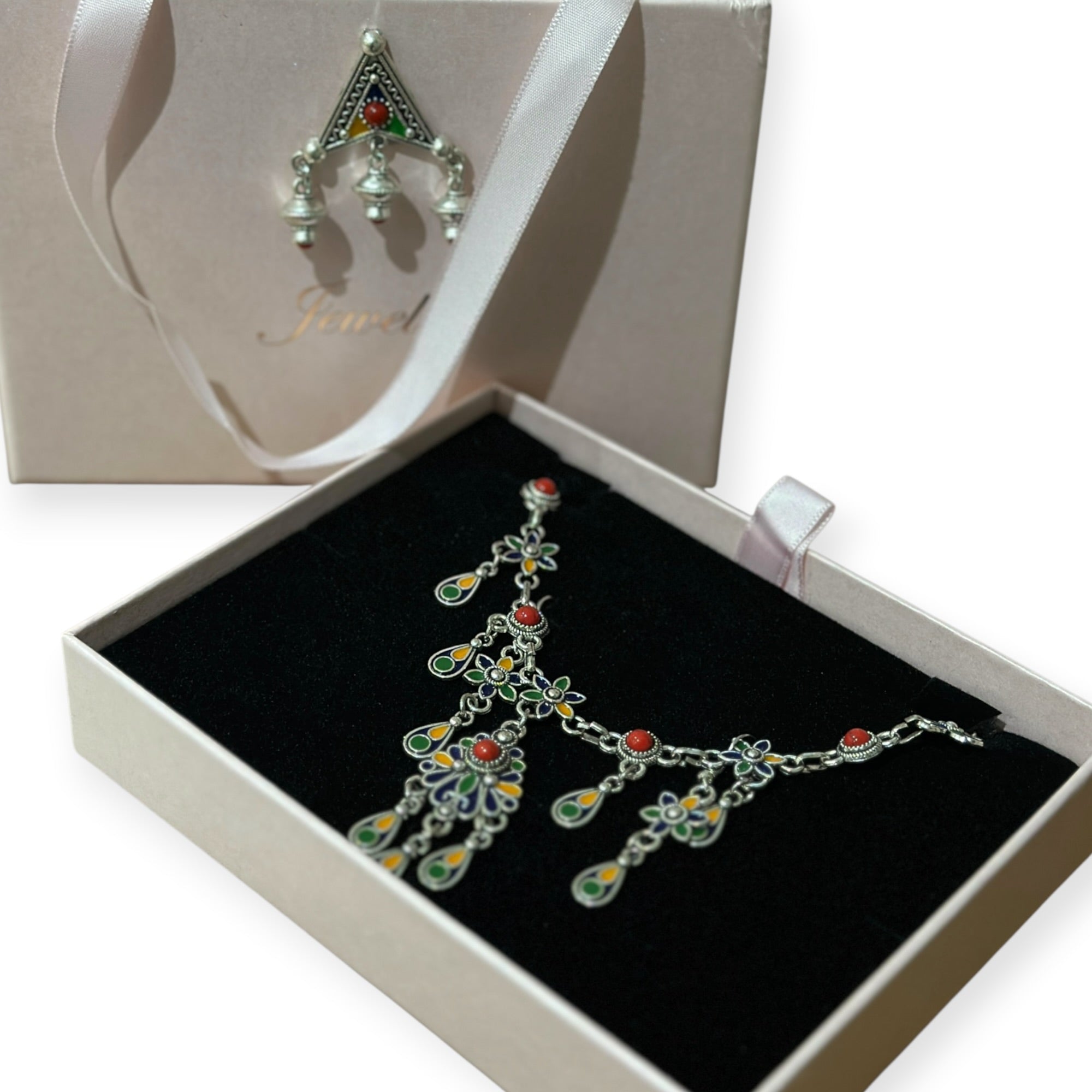 Box bijoux  kabyle collier et boucle