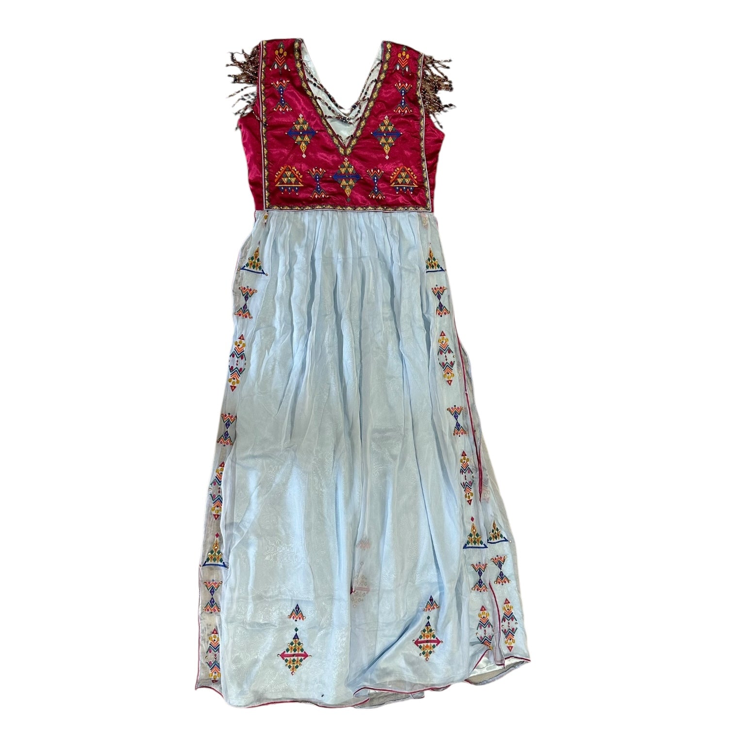 Robe tendance perlé