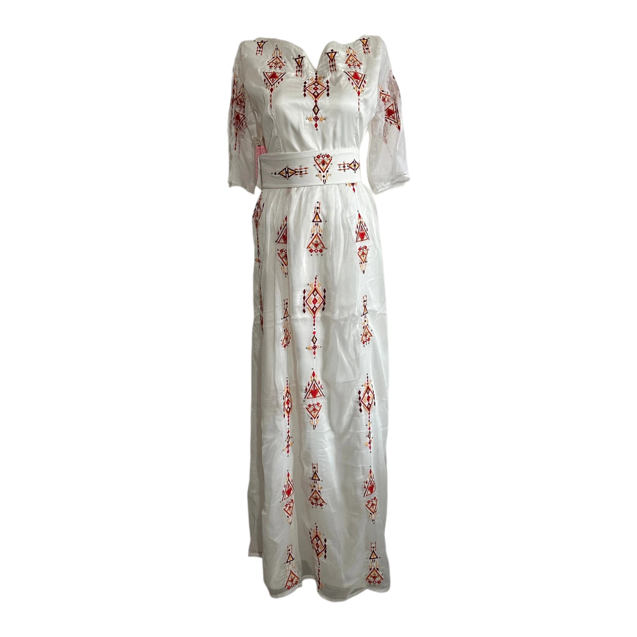 Robe berbère kabyle brodée