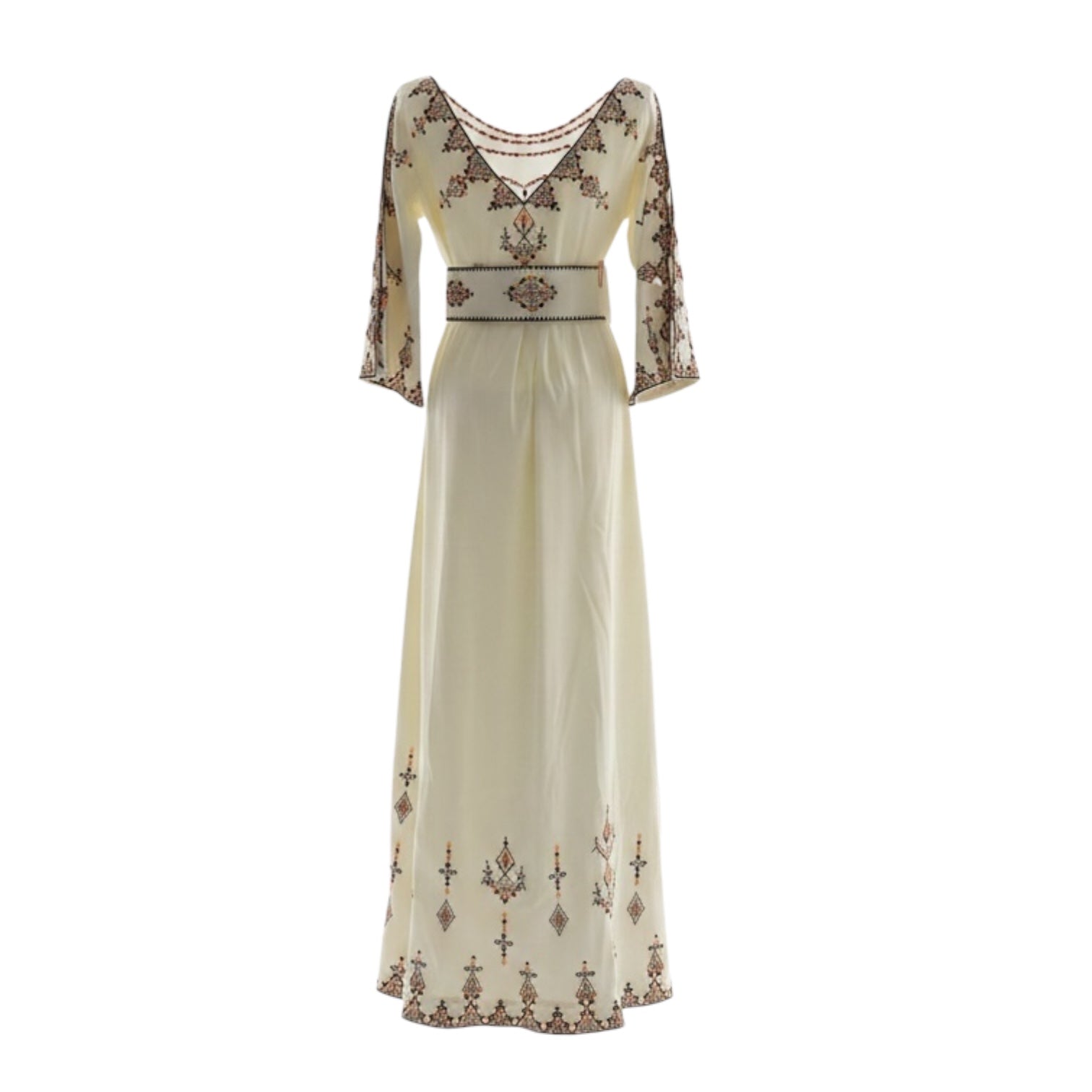 Robe mariée + avernous brodé