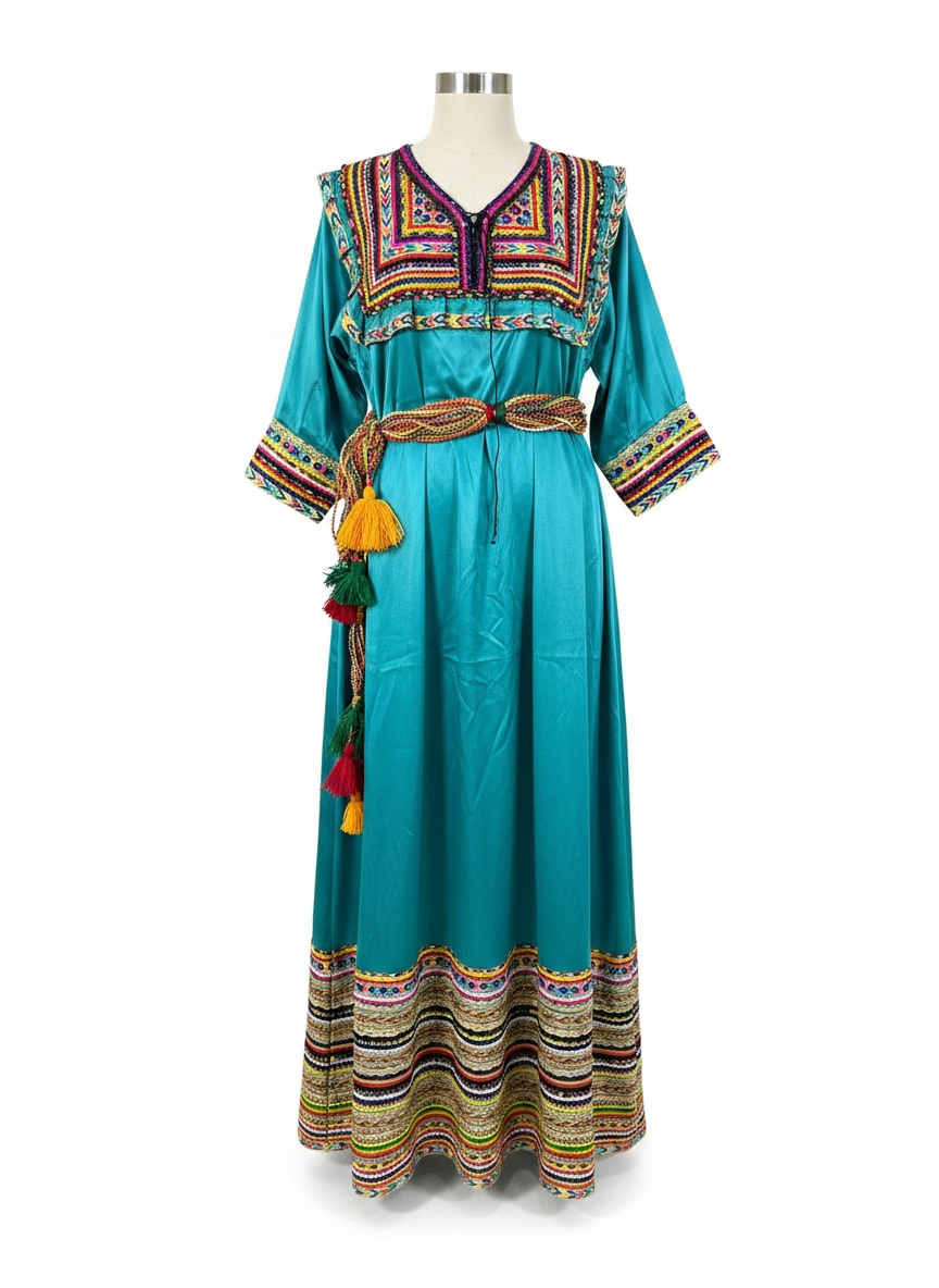 Robe kabyle bleu