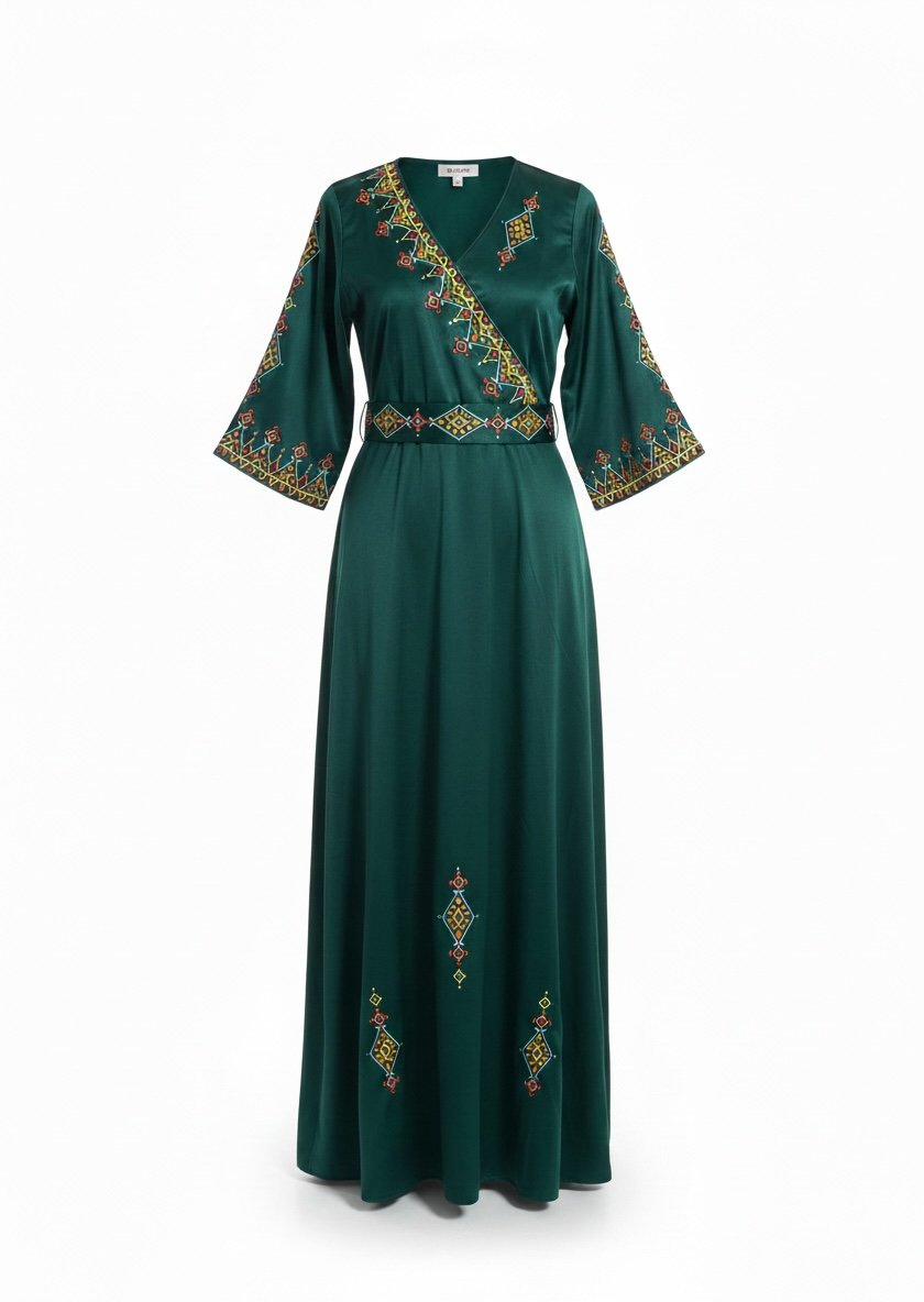 Robe broderie