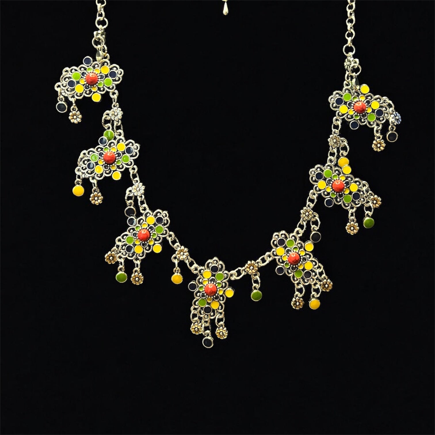 Collier fleur kabyle