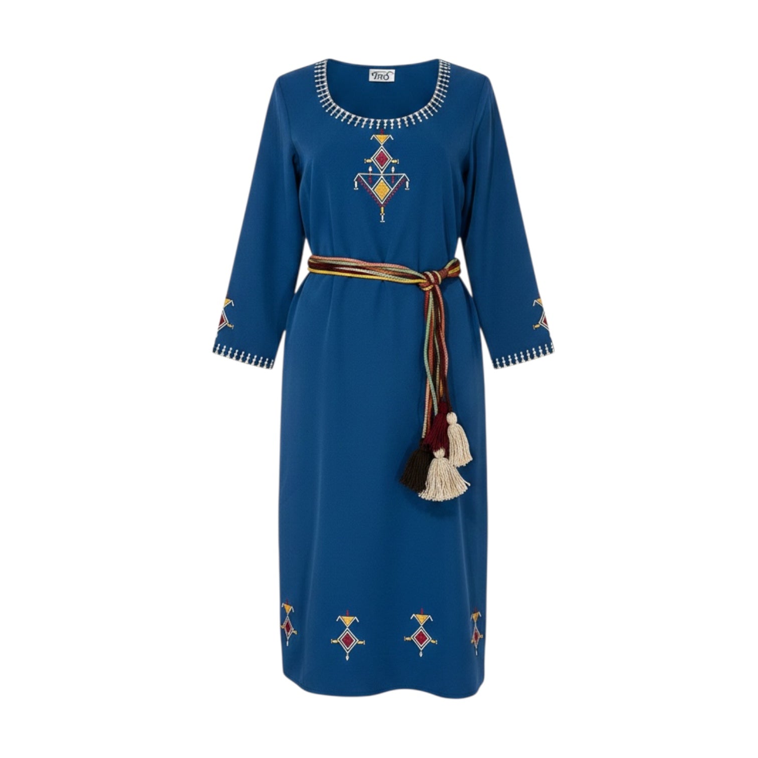 Robe broderie mini