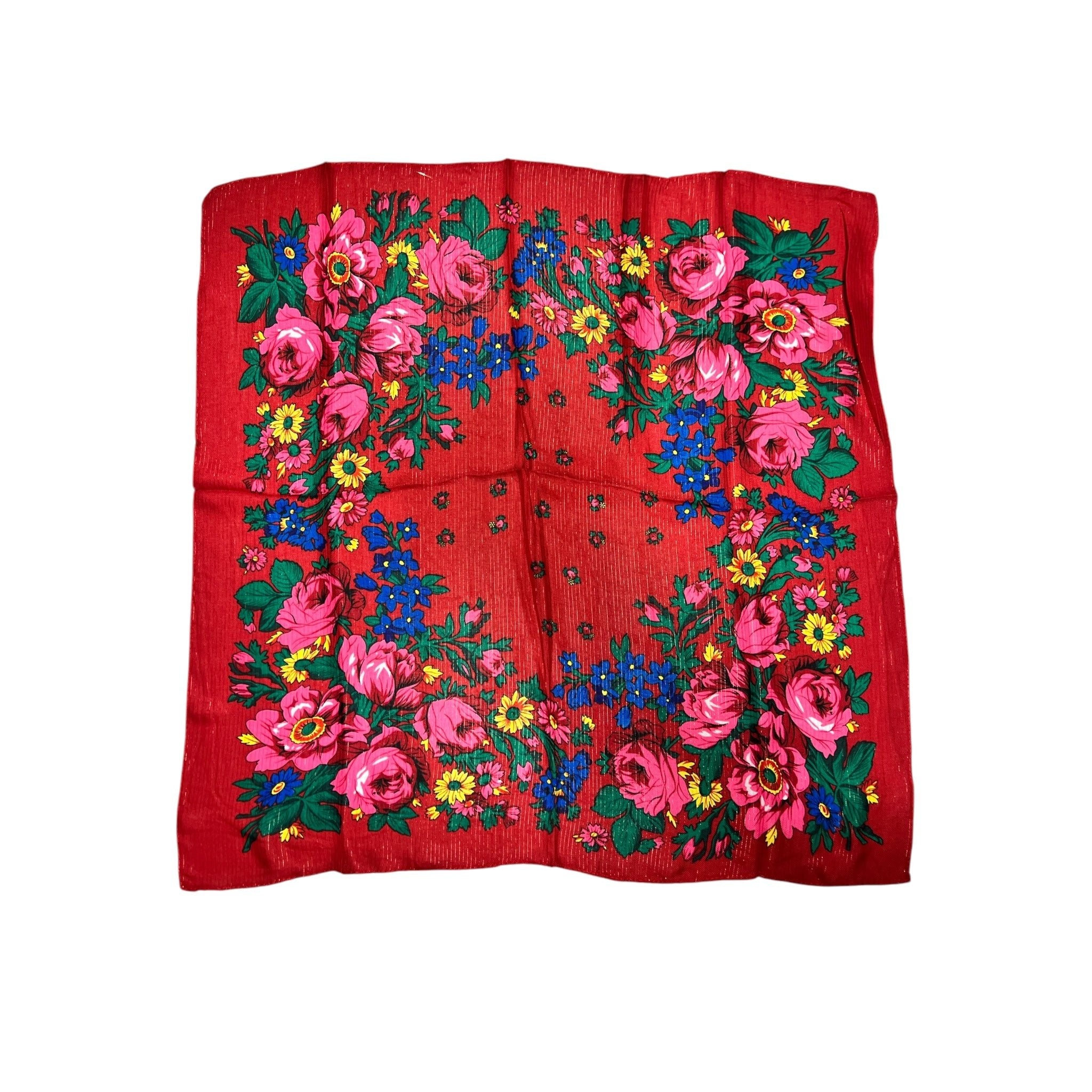 Foulard à fleurs - Robes Kabyles